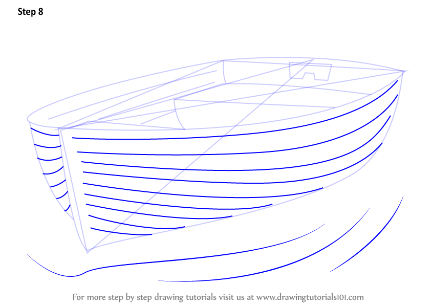 844x598 Learn How To Draw Boat