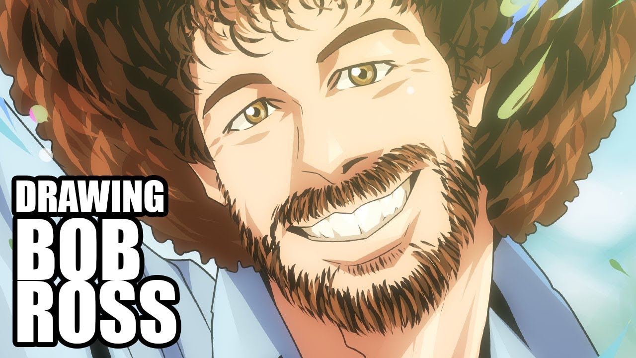 1280x720 Drawing Bob Ross