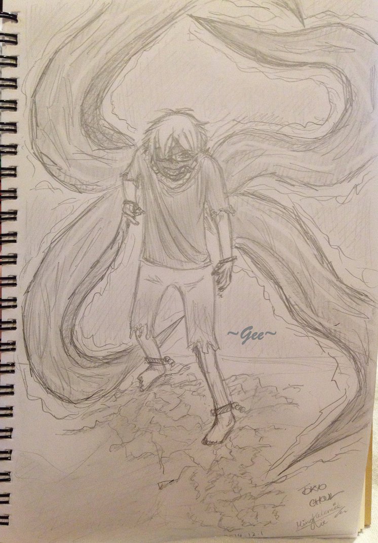 746x1071 Kaneki Ken (Full Body With Mask) By Geerei