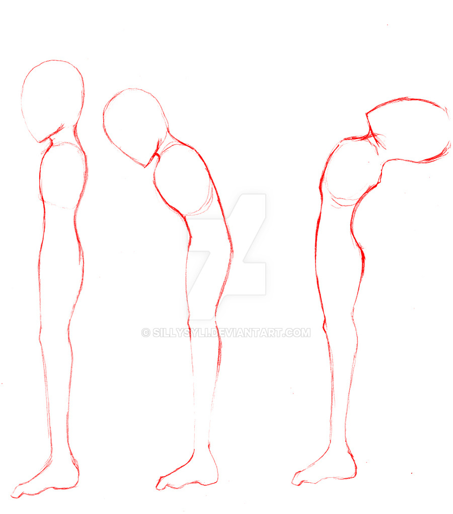 900x1020 Drawing Side View Body Side View Figure Templates I Draw Fashion