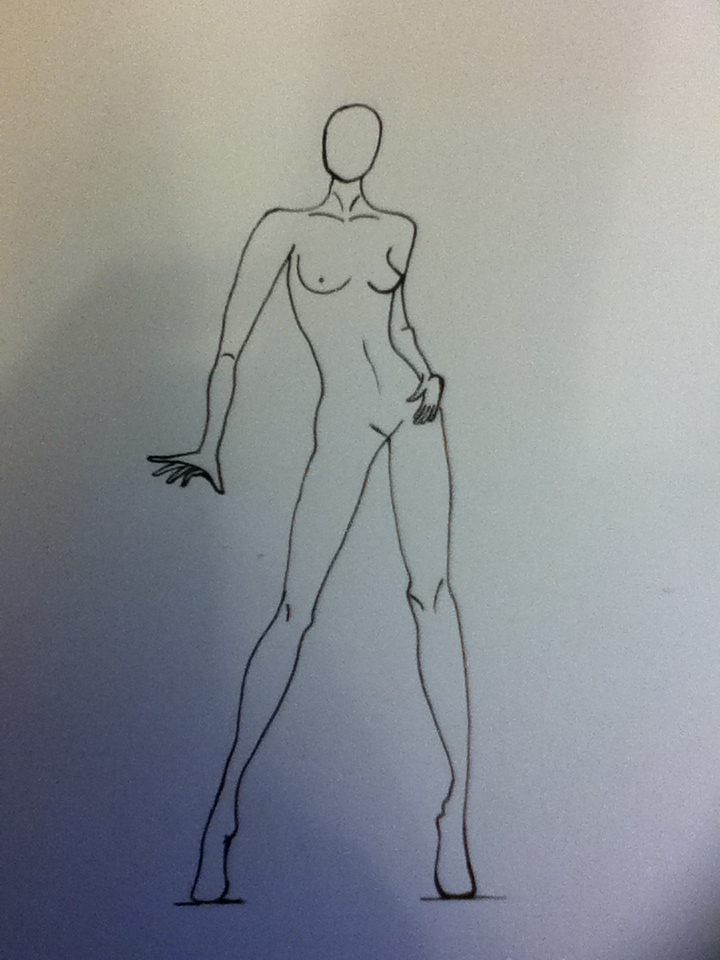 720x960 Female Fashion Body Template By Rosequarz