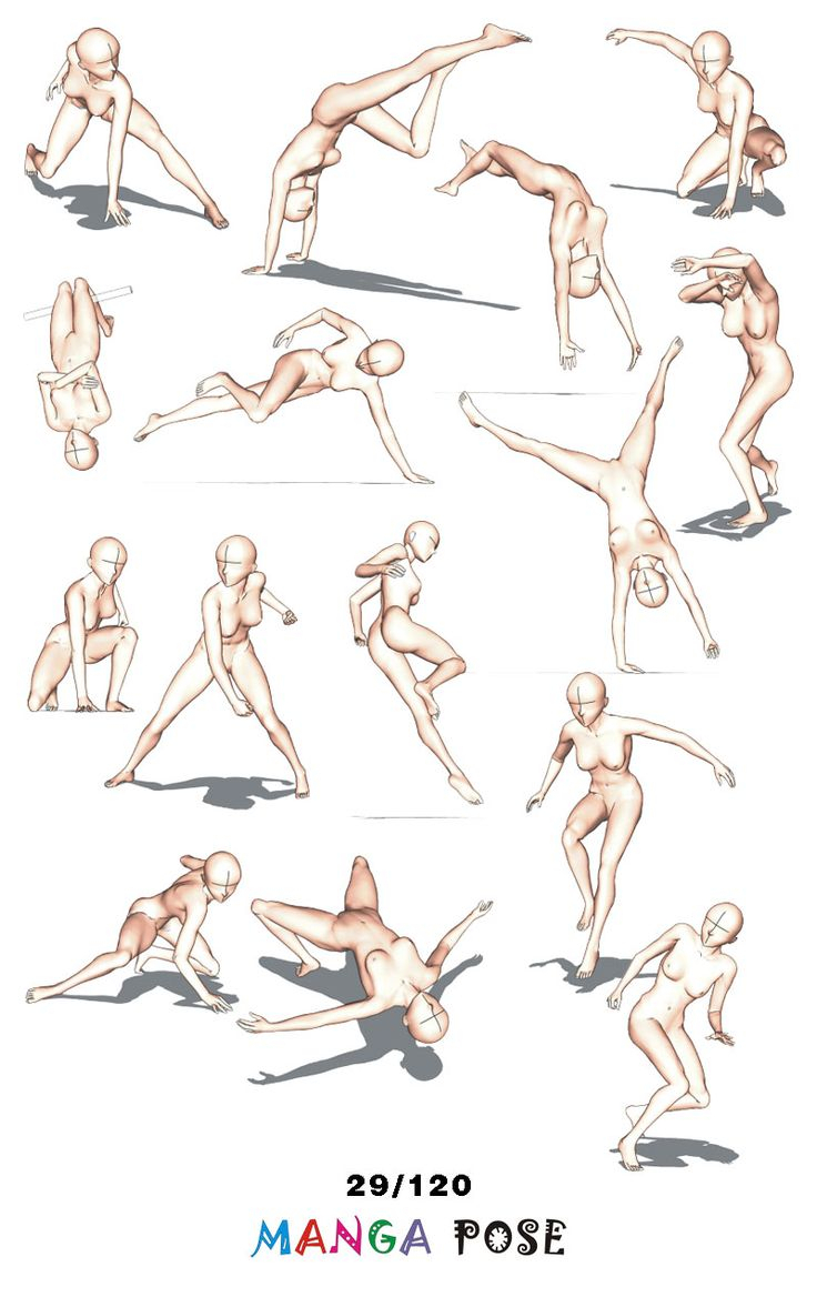 736x1168 Anime Drawing Templates Yj Body Template By Project Cow D3c2emu