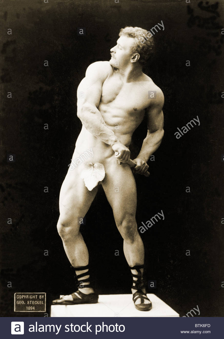 918x1390 Eugen Sandow (1867 1925), Strong Mannd Body Builder, Drawing