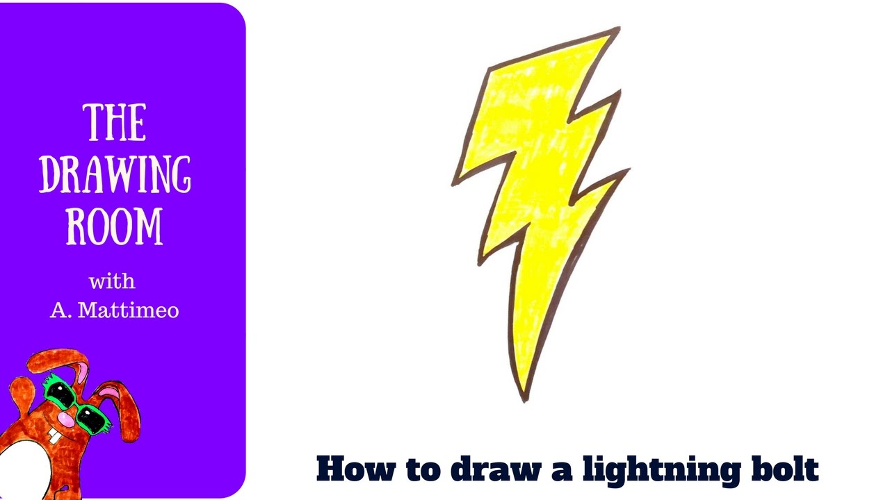 1280x720 How To Draw A Lightning Bolt