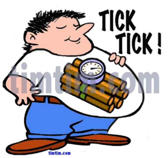 574x538 Free Drawing Of A Belly Bomb From The Category Diet Amp Health