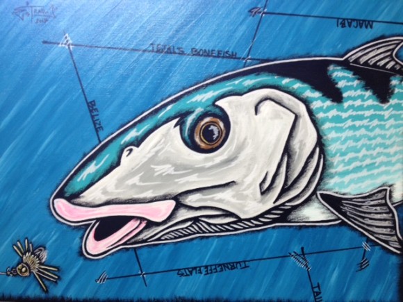 580x435 Art Bonefish On The Brain