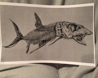340x270 Bonefish Art Etsy