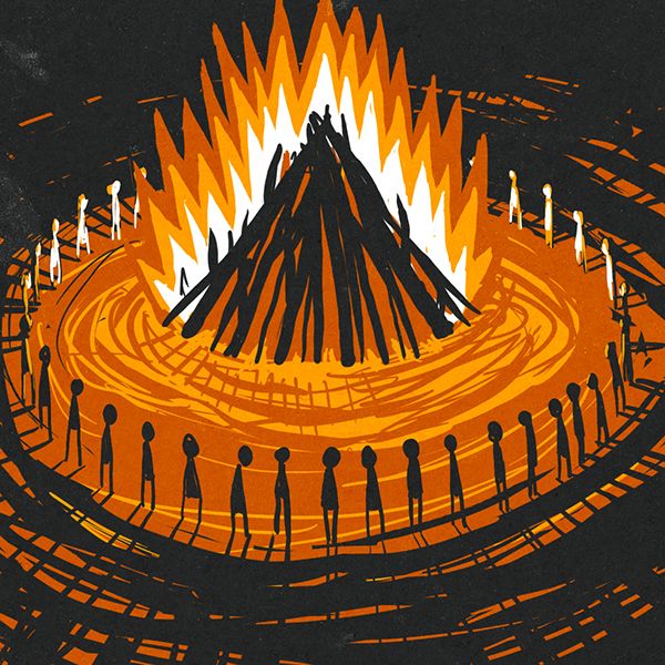 600x600 The Story Of Bonfire Night On Illustration Served Worlds