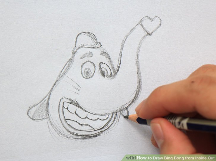 728x544 How To Draw Bing Bong From Inside Out 10 Steps (With Pictures)