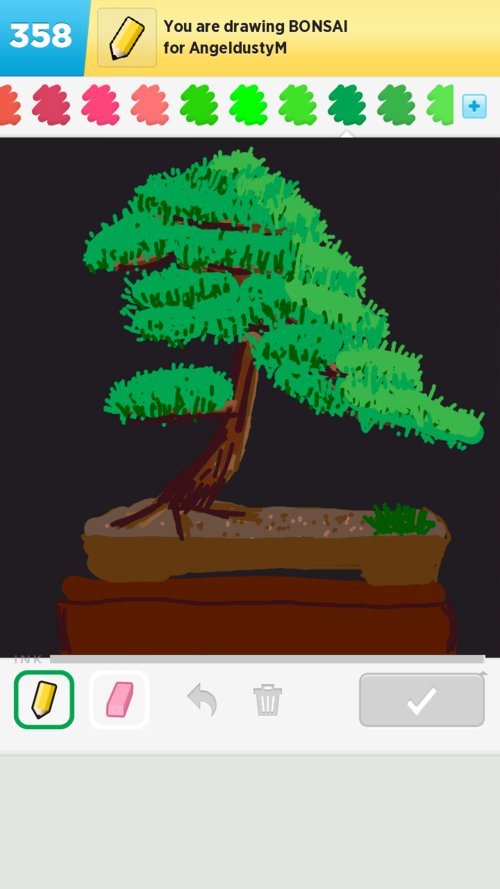 500x889 Bonsai Drawings