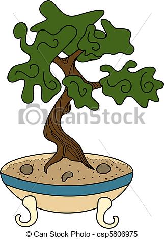 322x470 Vector Japanese Style Bonsai Clipart Vector