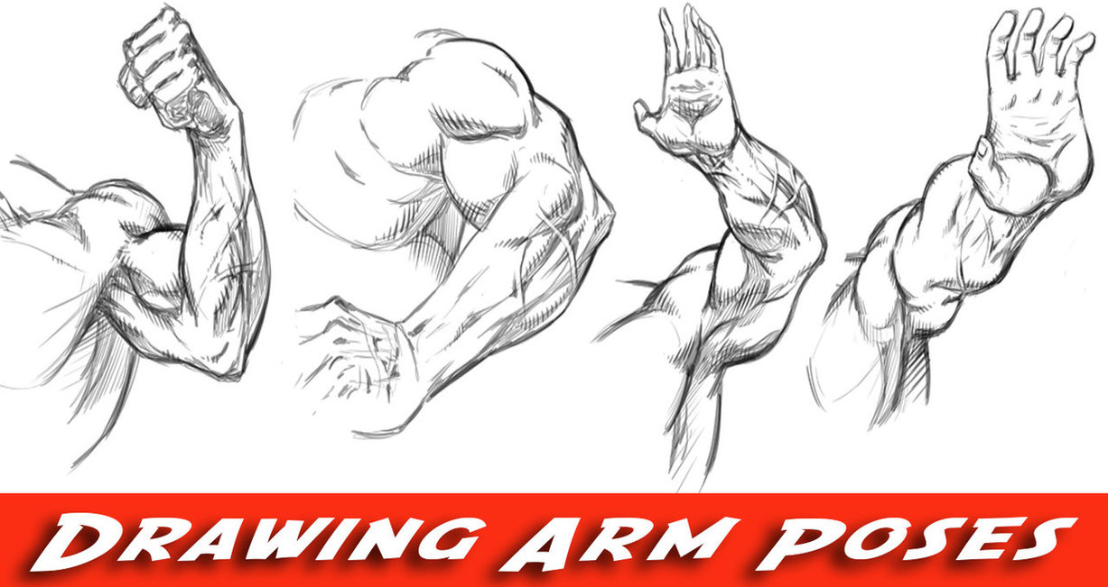 1227x651 How To Draw Arms