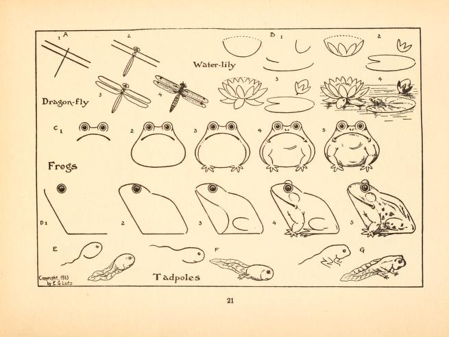 655x492 Free Vintage Drawing Book! A Magical Childhood