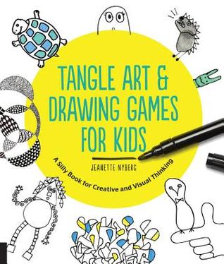 318x374 Tangle Art And Drawing Games For Kids A Silly Book For Creative