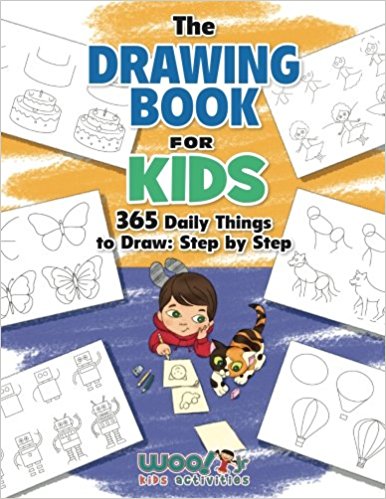 386x499 The Drawing Book For Kids 365 Daily Things To Draw, Step By Step