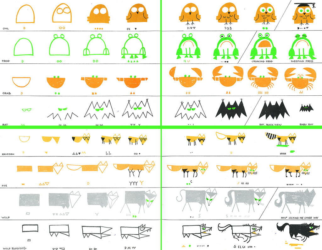 1024x797 Ed Emberley's Drawing Book Of Animals Kinder Books