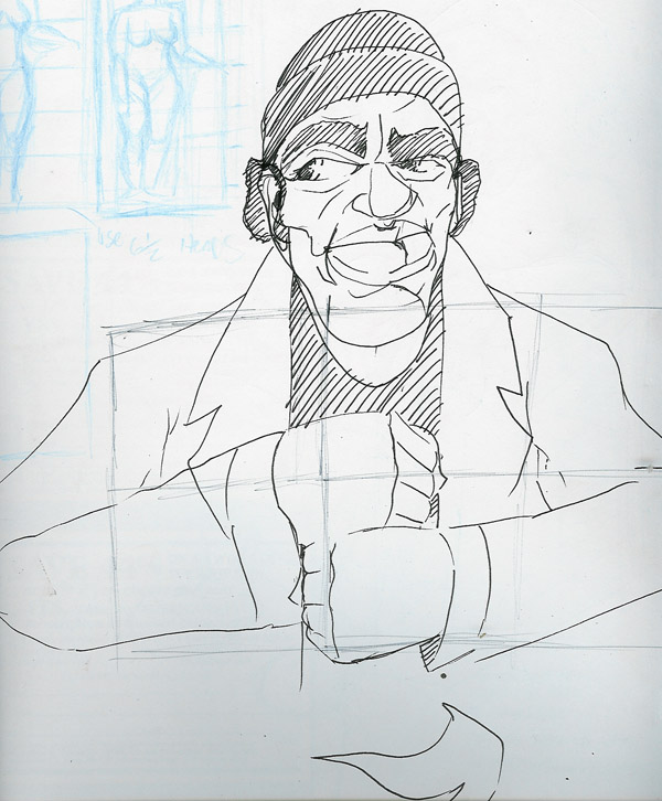 600x726 Black Book Drawings