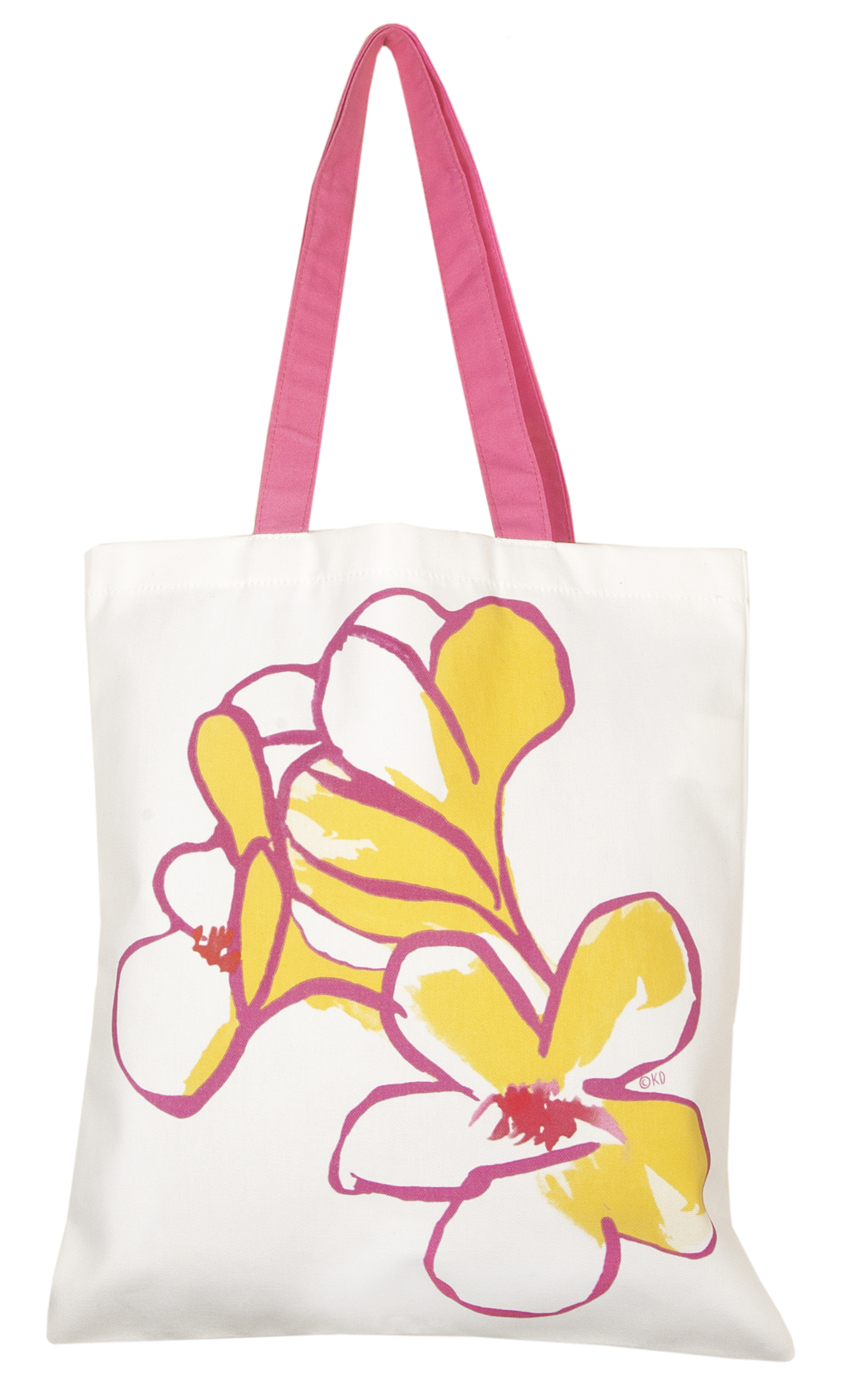 1433x2362 Frangipani Drawing Book Bag By Ken Done (Child)