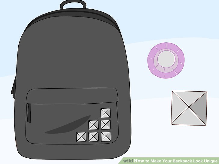728x546 How To Make Your Backpack Look Unique (With Pictures)