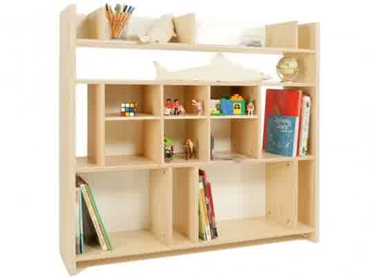 537x402 Kids Bookshelf Nonjetable Bookcase Recto Verso Features Wipe Board