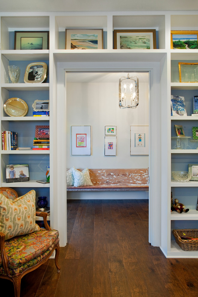 660x990 Kids Drawing With Bookshelves Family Room Traditional And Nailhead