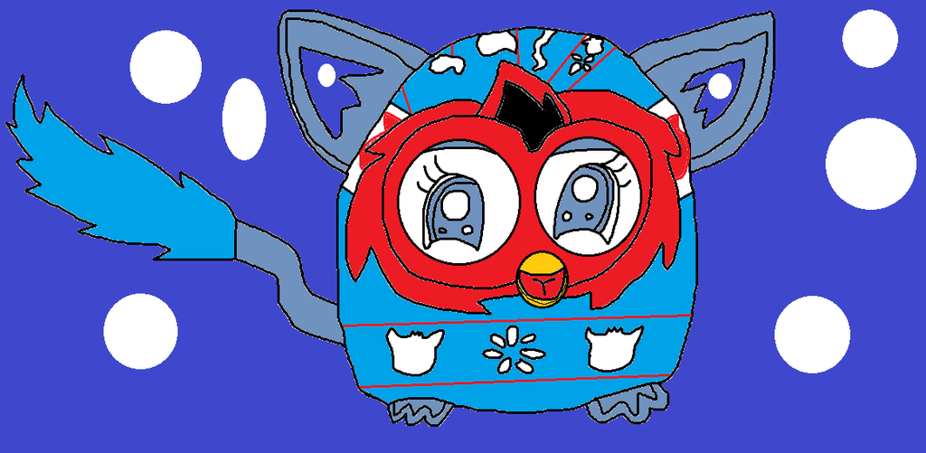 1024x501 Furby Boom Drawing By Raissadettori
