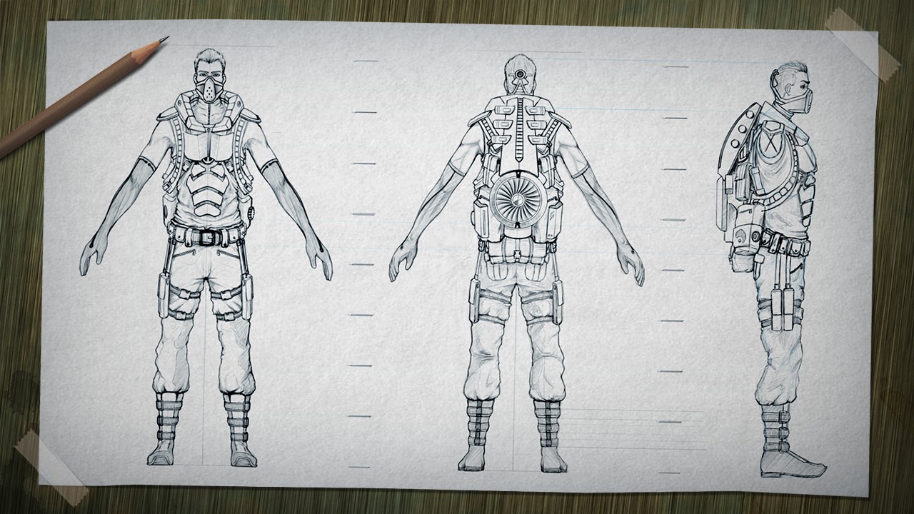 1280x720 Drawing Character Model Sheets In Photoshop Pluralsight