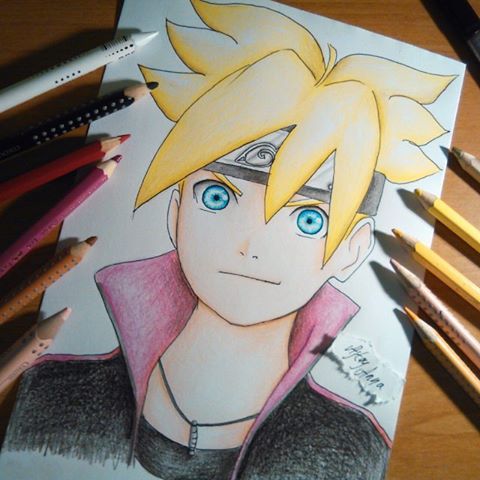 480x480 Uzumaki Boruto Drawing By Uchihaakanee