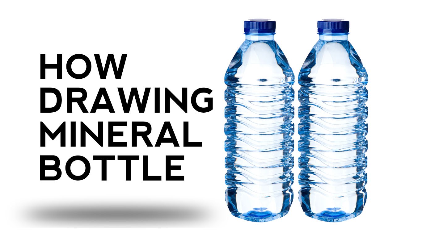 1366x768 How Draw Mineral A Bottle