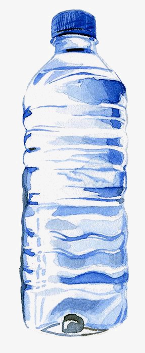 287x700 Mineral Water, Drawing Mineral Water, Pure Water, Bottled Mineral