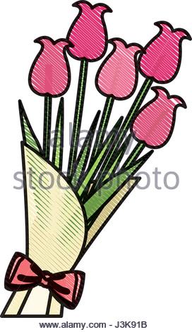 272x470 Floral Background. Garden Flower Bouquet. Spring Nature Pattern