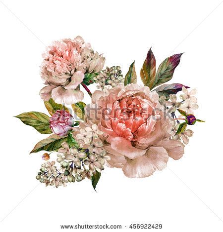 450x470 Image Result For Botanical Drawing Bouquet Tattoo
