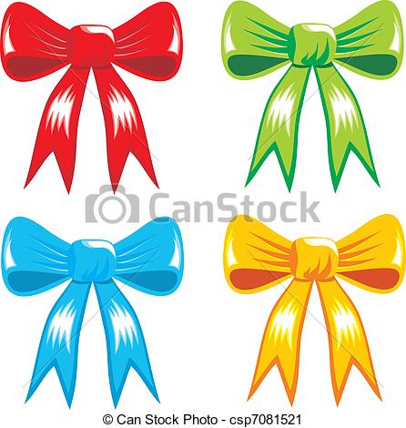 446x470 Celebrating Color Gift, Ribbon, Bow. Celebrating Color Bows