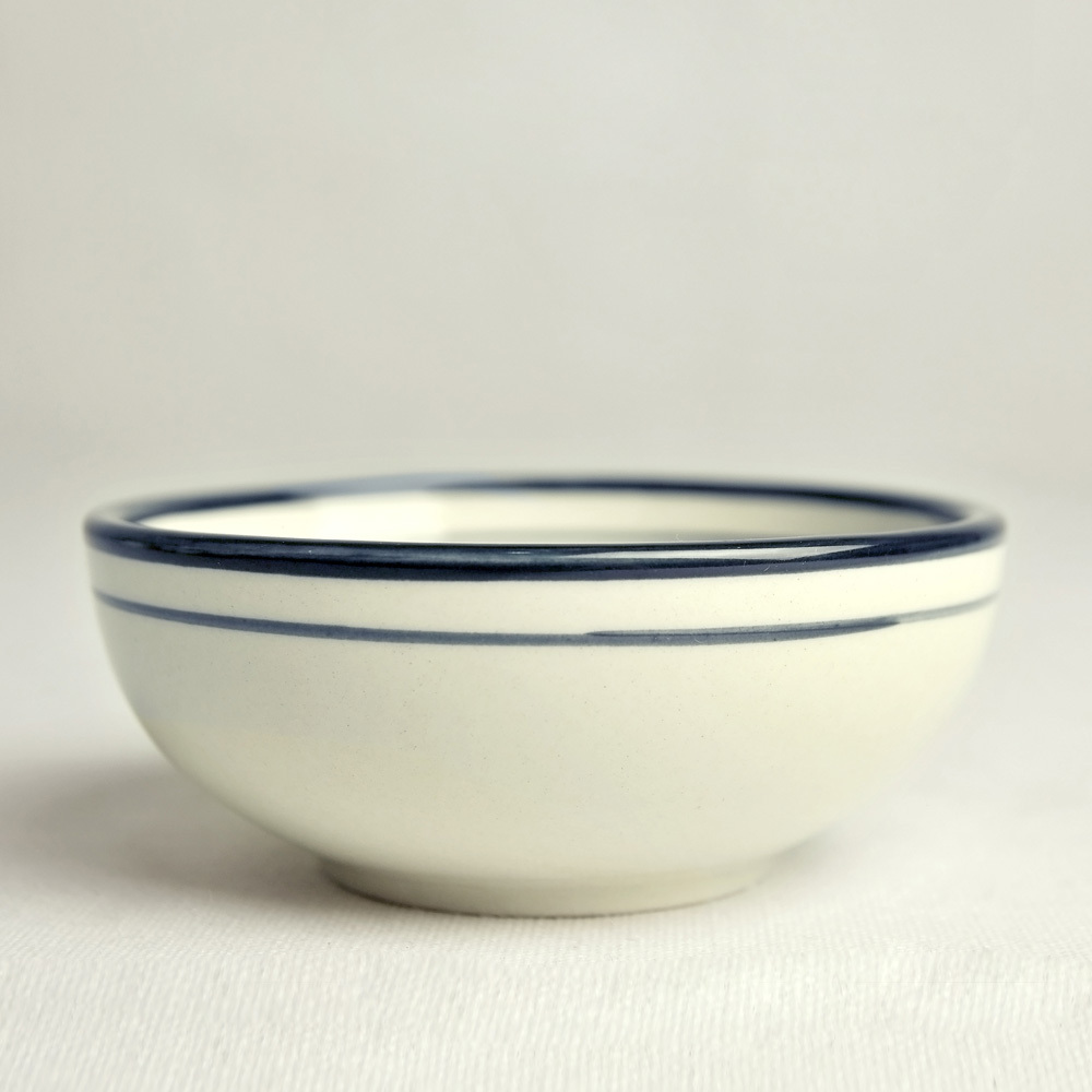 1000x1000 Brief Japanese Style Ceramic 4.25 Rice Bowl Hand Drawing Distant