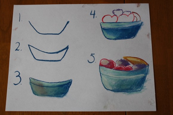 580x386 Fruit Bowl A Pastels Tutorial