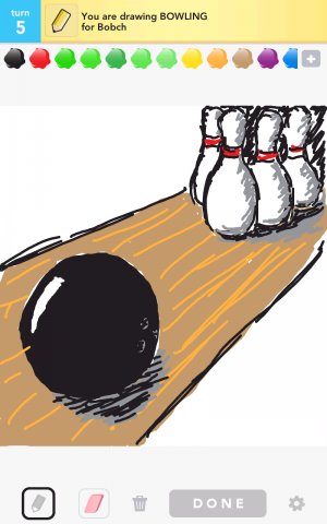 300x480 Bowling Drawings