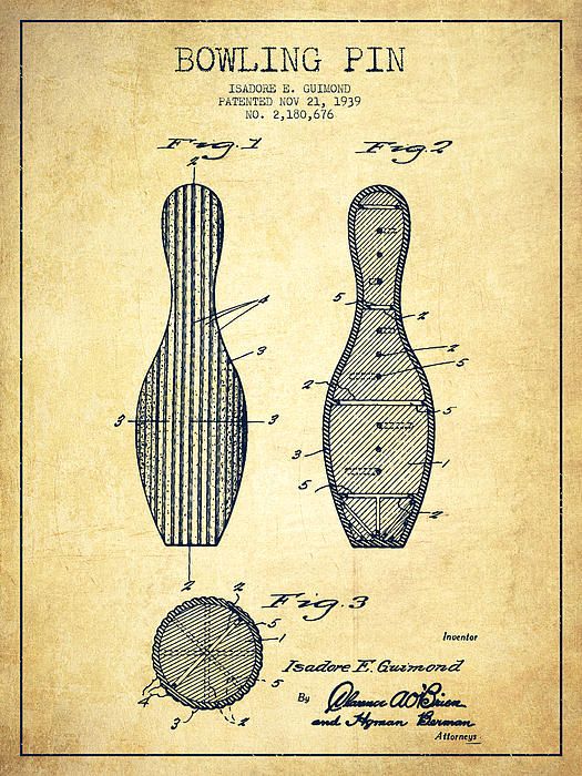 525x700 Draw, Vintage And Bowling Pins