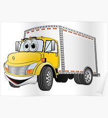 210x230 Box Truck Drawing Posters Redbubble