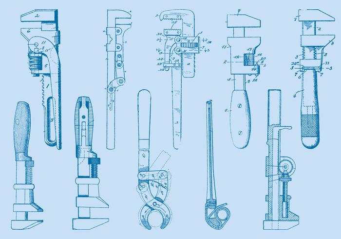 700x490 Wrench Free Vector Art