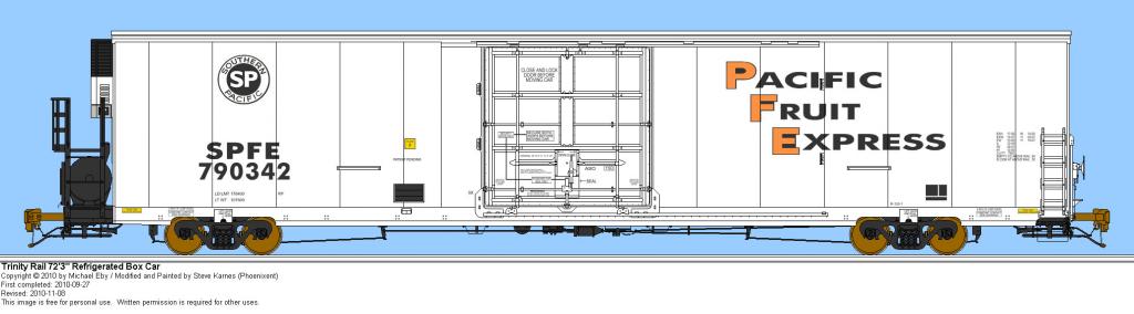 1024x284 Trinity Reefer Boxcar Southern Pacific Modelers Society View