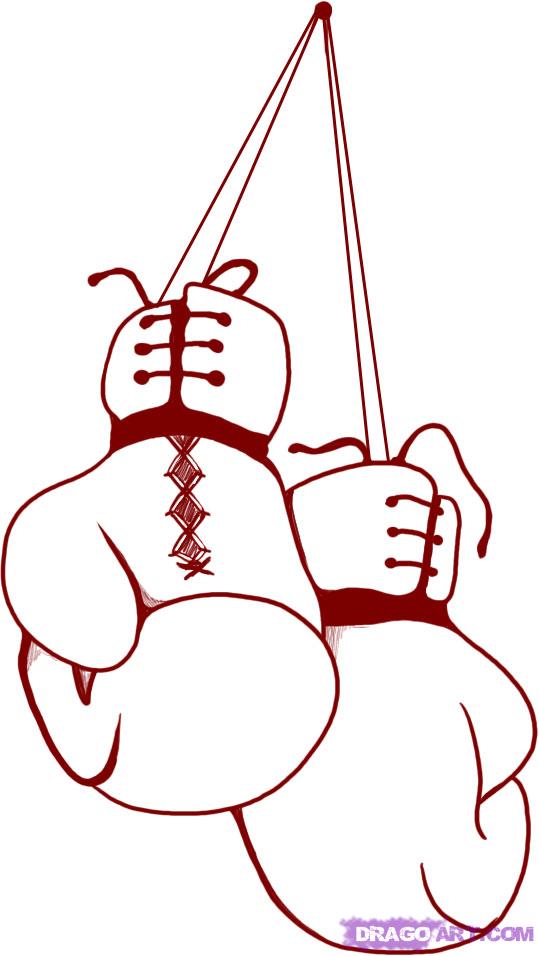 539x956 How To Draw Boxing Gloves Step 5 Drawing Gloves