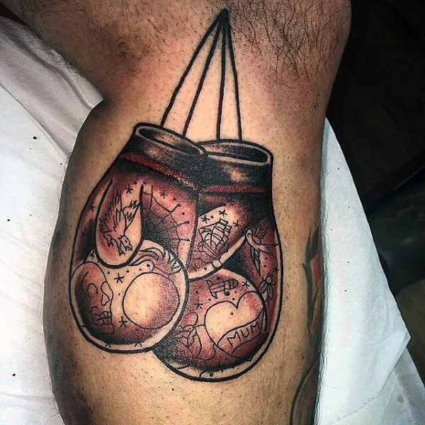 600x600 70 Boxing Gloves Tattoo Designs For Men