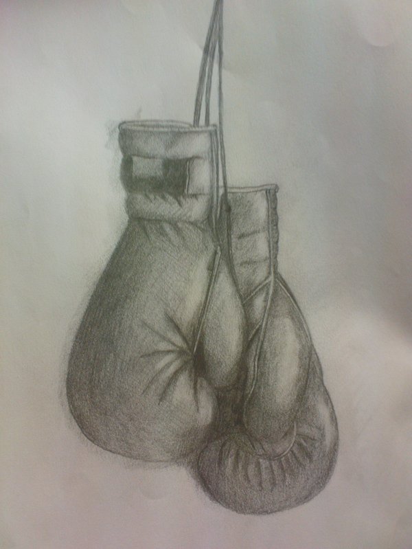 Boxing Gloves Drawing at GetDrawings | Free download