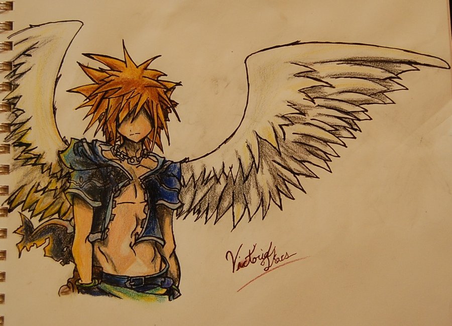 900x649 Angel Boy. By Ladyburrfoot