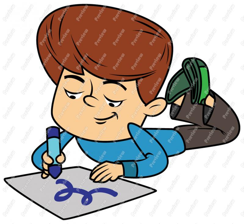 800x735 Cartoon Kid Drawings 16165