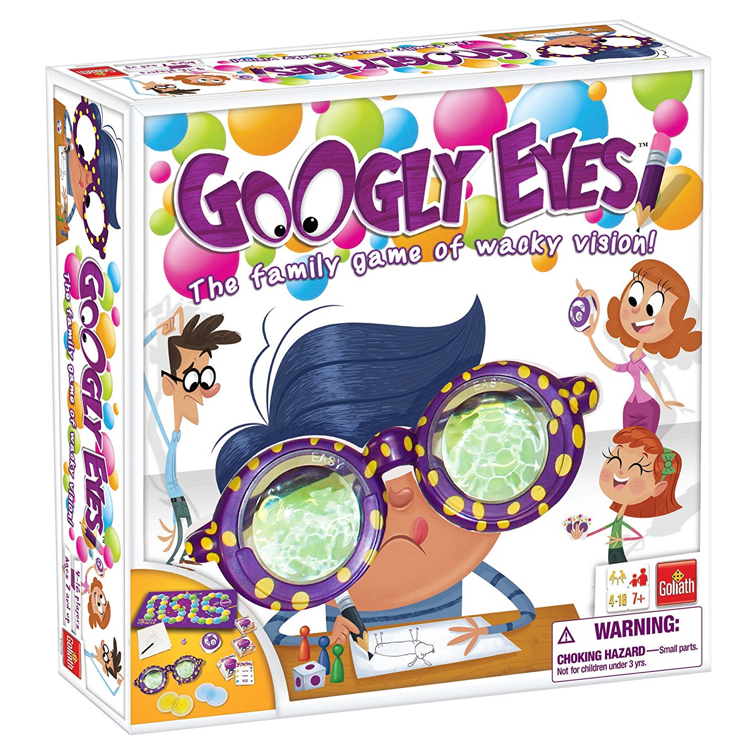 1500x1500 Googly Eyes Game Family Drawing Game With Crazy