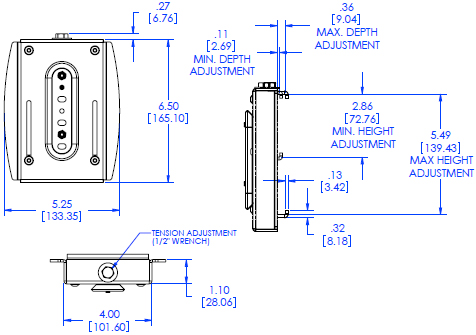 476x335 Chief Ofbub Or Ofbus Office Furniture Slatwall Interface Bracket