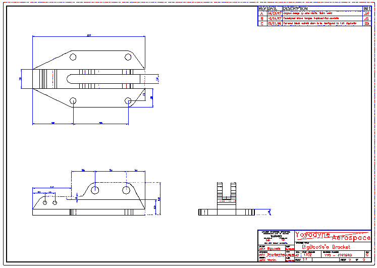 747x531 Mech 200 Lab 2 Multiple 2 D Orthographic Drawings