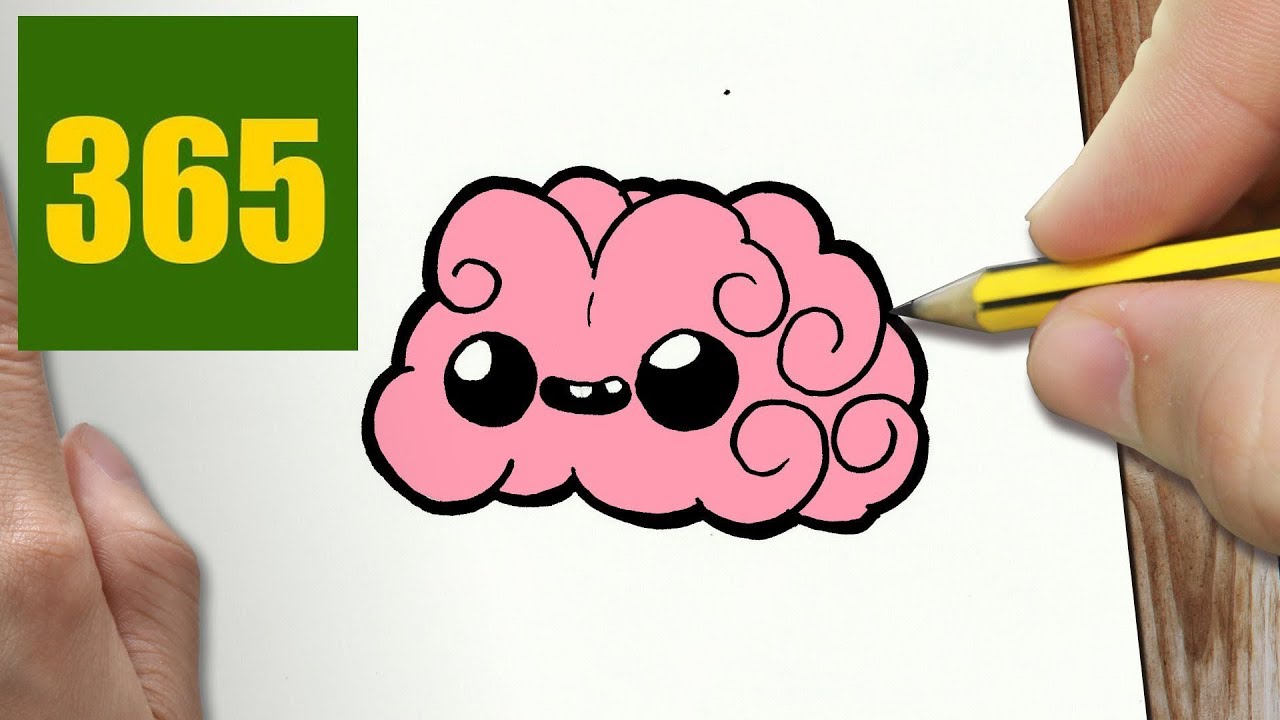 1280x720 How To Draw A Brain Cute, Easy Step By Step Drawing Lessons