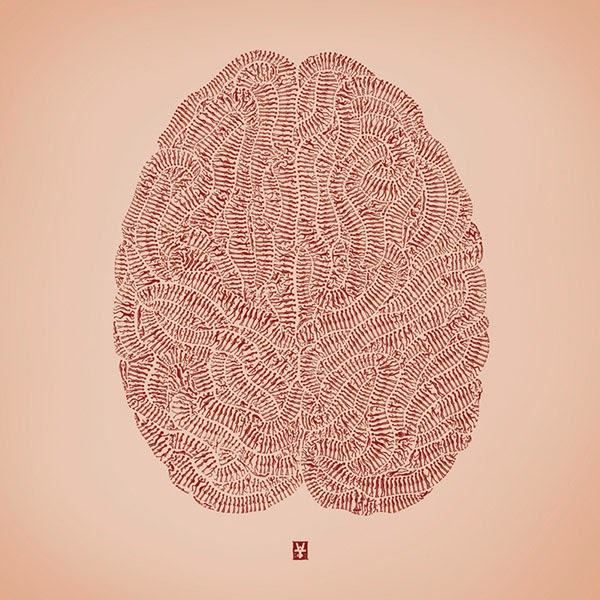 600x600 Insane In The Brain Drawing By Fabrice Wittner